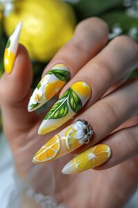 Citrus Splash Nail 