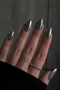 Metallic Silver