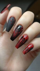 blood drip nail