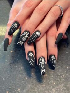 Skeleton Nails