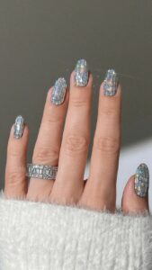 Disco Ball Nails