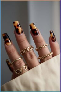 square-shaped nails