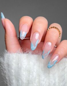 Baby Blue Tips