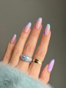 Dual-Tone Nails