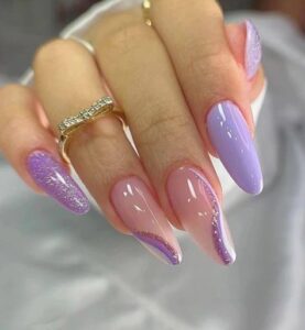 Glitter Ombre Nails