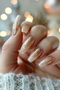 Glitter Sand Nails 