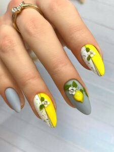 Lemon Zest Nail 