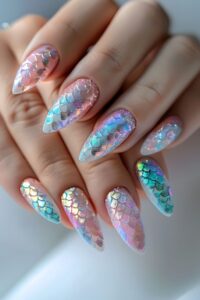 Mermaid Scales Nail 