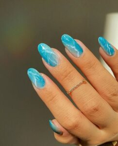 Ocean Foam Nail 