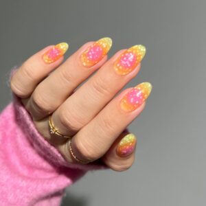 Pink Lemonade Nails