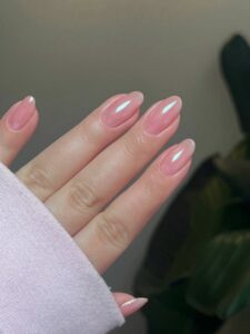 Sheer Pink Nails