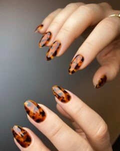 Tortoiseshell Nails