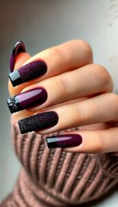 Plum Perfection Nails