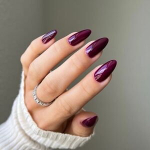 Plum Perfection Nails